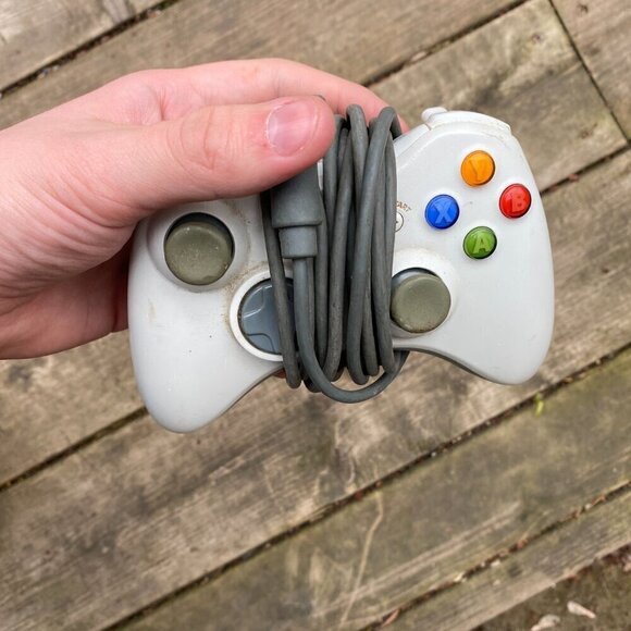 Wired Xbox 360 Controller - White - Picture 4 of 5